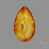 Gemmy Montana Agate Flat Slice Cabochon