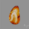 Gemmy Montana Agate Flat Slice Cabochon