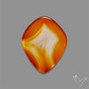Gemmy Montana Agate Flat Slice Cabochon