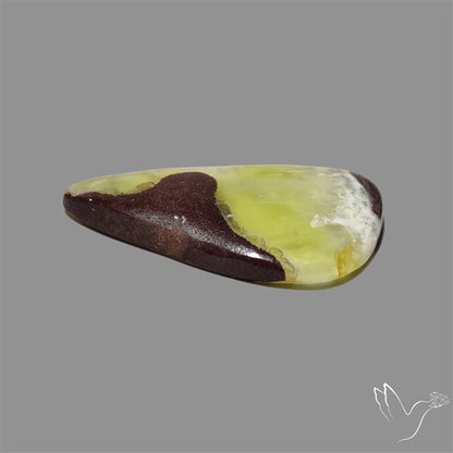 Bi-Colour Australian Prehnite Cabochon