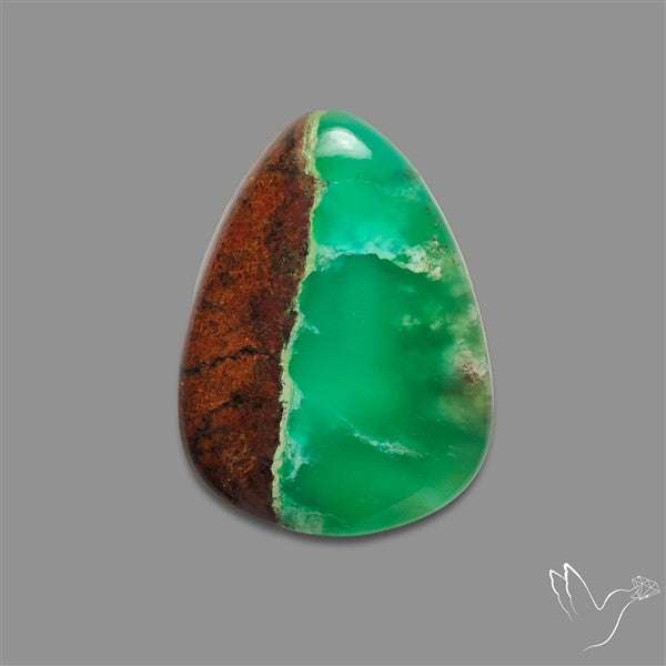 Australian Boulder Chrysoprase Cabochon