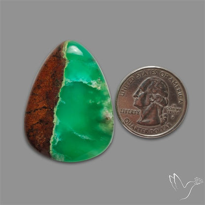 Australian Boulder Chrysoprase Cabochon