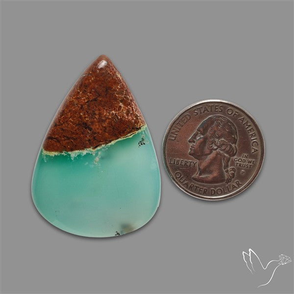 Australian Boulder Chrysoprase Cabochon
