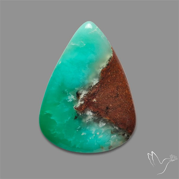 Australian Boulder Chrysoprase Cabochon