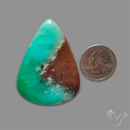 Australian Boulder Chrysoprase Cabochon