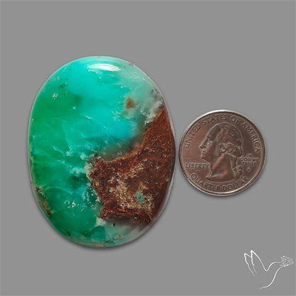 Australian Boulder Chrysoprase Cabochon