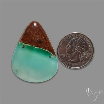 Australian Boulder Chrysoprase Cabochon