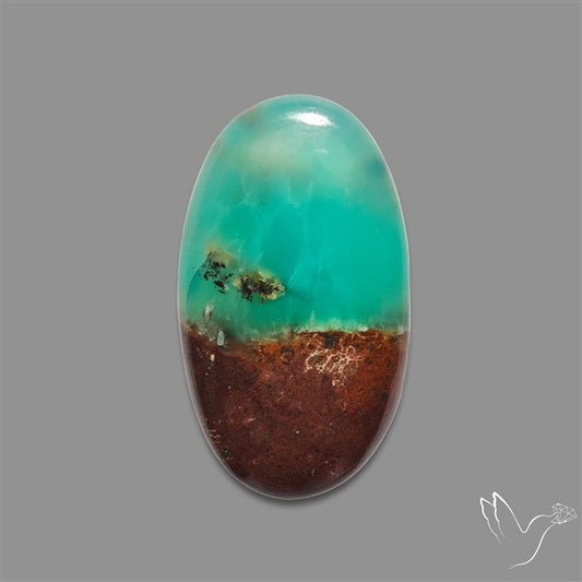 Australian Boulder Chrysoprase Cabochon