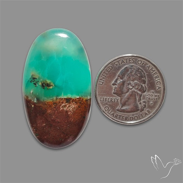 Australian Boulder Chrysoprase Cabochon