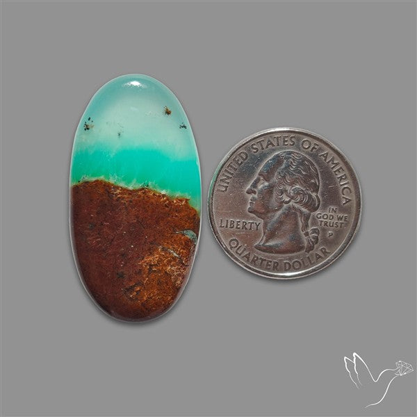 Australian Boulder Chrysoprase Cabochon