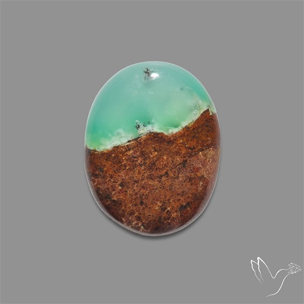 Australian Boulder Chrysoprase Cabochon