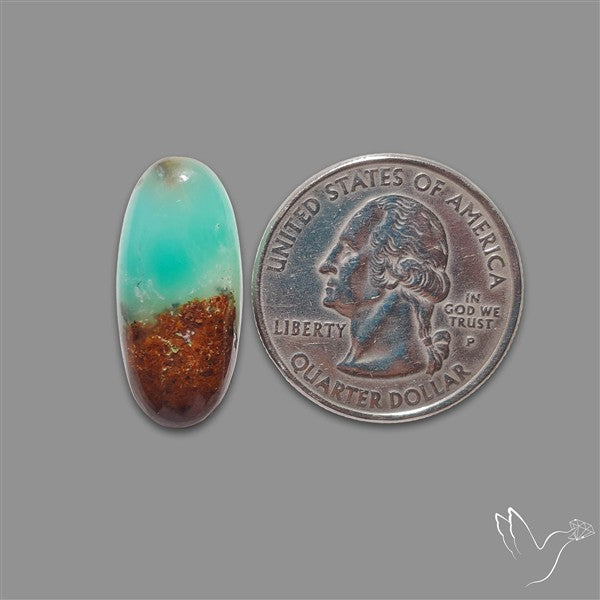 Australian Boulder Chrysoprase Cabochon