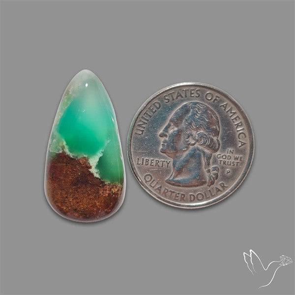 Australian Boulder Chrysoprase Cabochon