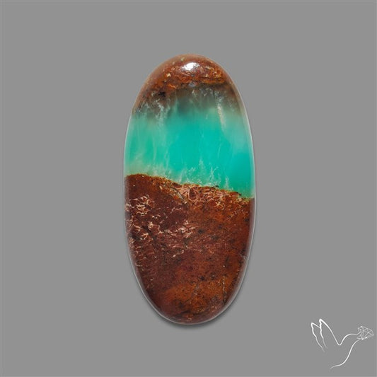 Australian Boulder Chrysoprase Cabochon