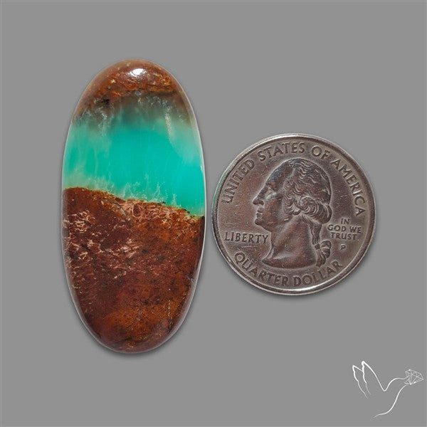 Australian Boulder Chrysoprase Cabochon