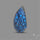 Handcarved Labradorite Deep Blues Mughal Carving