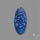 Handcarved Labradorite Deep Blues Mughal Carving