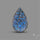 Handcarved Labradorite Deep Blues Mughal Carving