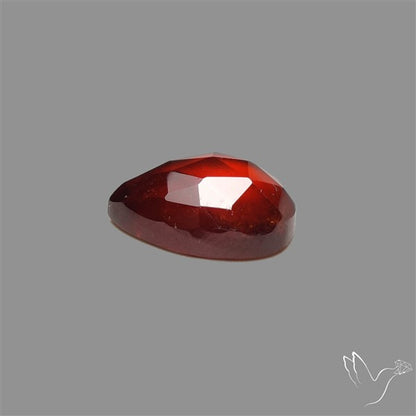 Rose Cut Gemmy Hessonite Garnet