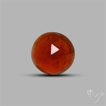 Rose Cut Gemmy Hessonite Garnet