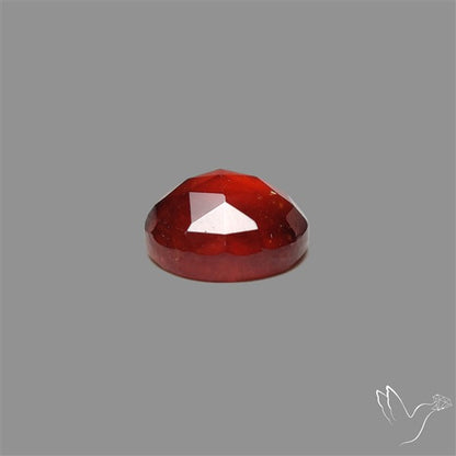 Rose Cut Gemmy Hessonite Garnet