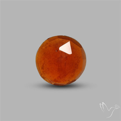 Rose Cut Gemmy Hessonite Garnet