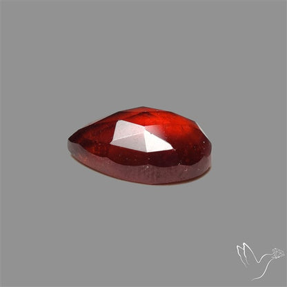 Rose Cut Gemmy Hessonite Garnet