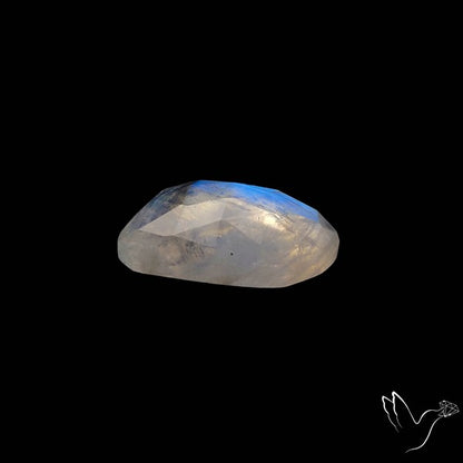Rose Cut Rainbow Moonstone