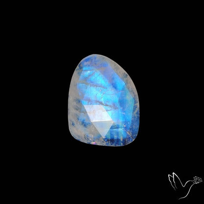 Rose Cut Rainbow Moonstone