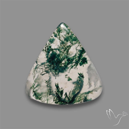 Moss Agate Cabochon