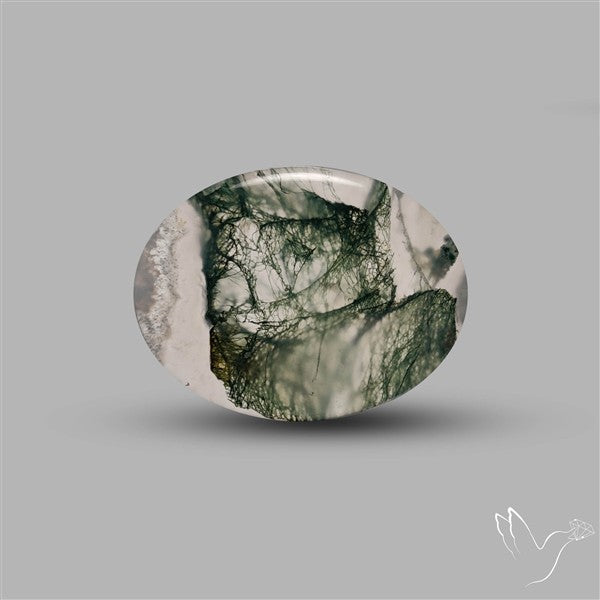 Moss Agate Cabochon