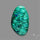 Lapis Inlay In Malachite Cabochon