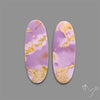 Phosphosiderite Cabochons Pair