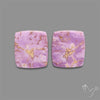 Phosphosiderite Cabochons Pair