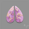 Phosphosiderite Cabochons Pair