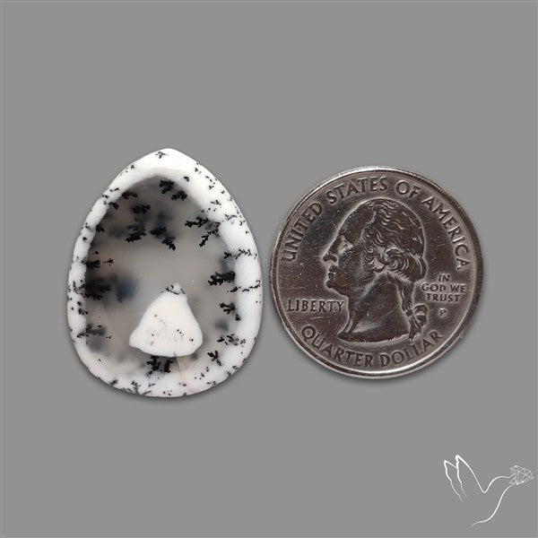 Dendritic Opal Cabochon