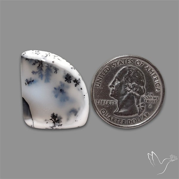 Dendritic Opal Cabochon