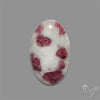 Pink Tourmaline In Quartz Cabochon