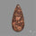 Poppy Jasper Cabochon with perfect orbicular patterns