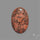Poppy Jasper Cabochon with perfect orbicular patterns
