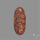 Poppy Jasper Cabochon with perfect orbicular patterns