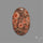 Poppy Jasper Cabochon with perfect orbicular patterns