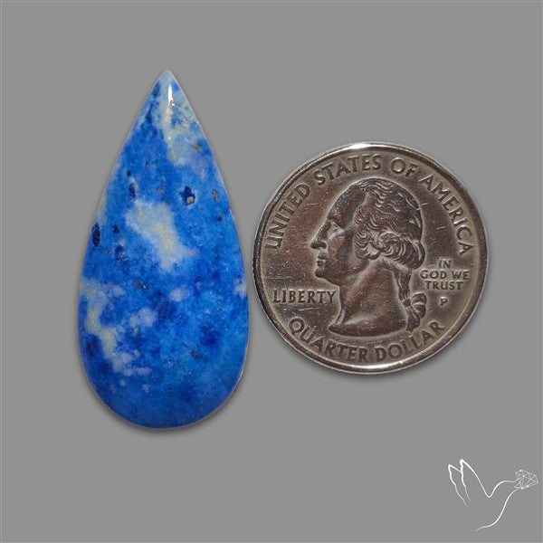 Denim Blue Lapis Lazuli Cabochon