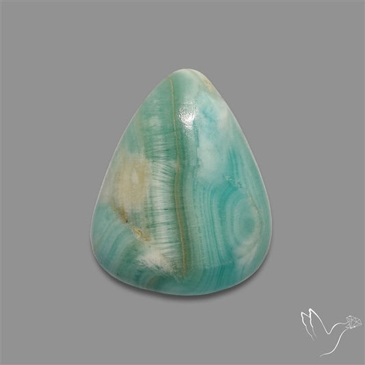Blue Aragonite Cabochon