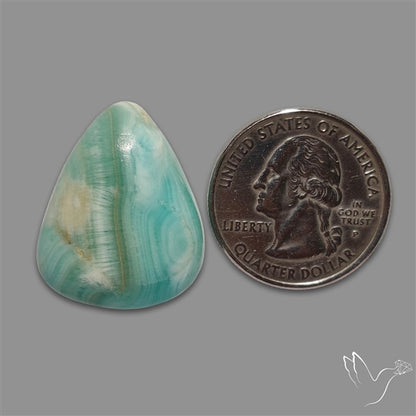 Blue Aragonite Cabochon