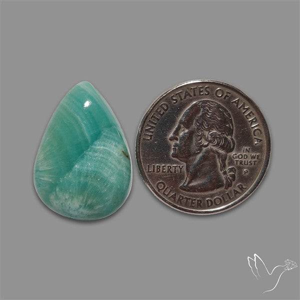 Blue Aragonite Cabochon