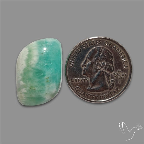 Blue Aragonite Cabochon