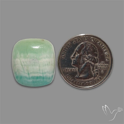 Blue Aragonite Cabochon