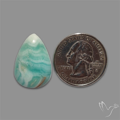 Blue Aragonite Cabochon