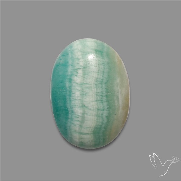Blue Aragonite Cabochon
